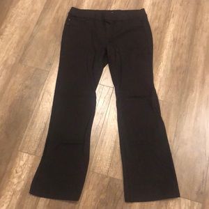 Liverpool Kimberly Dark Brown Boot Cut Pants; Sz 12/31